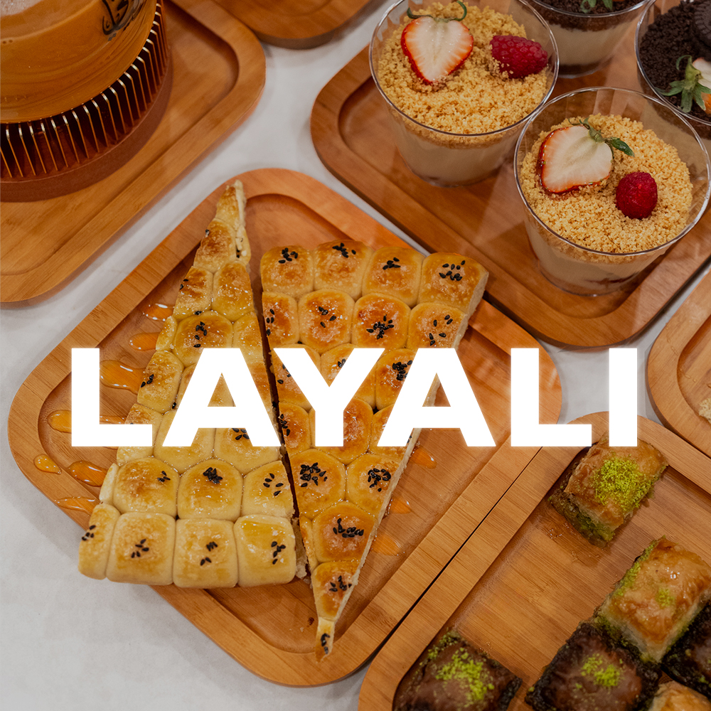 Layali Coffee House brand content