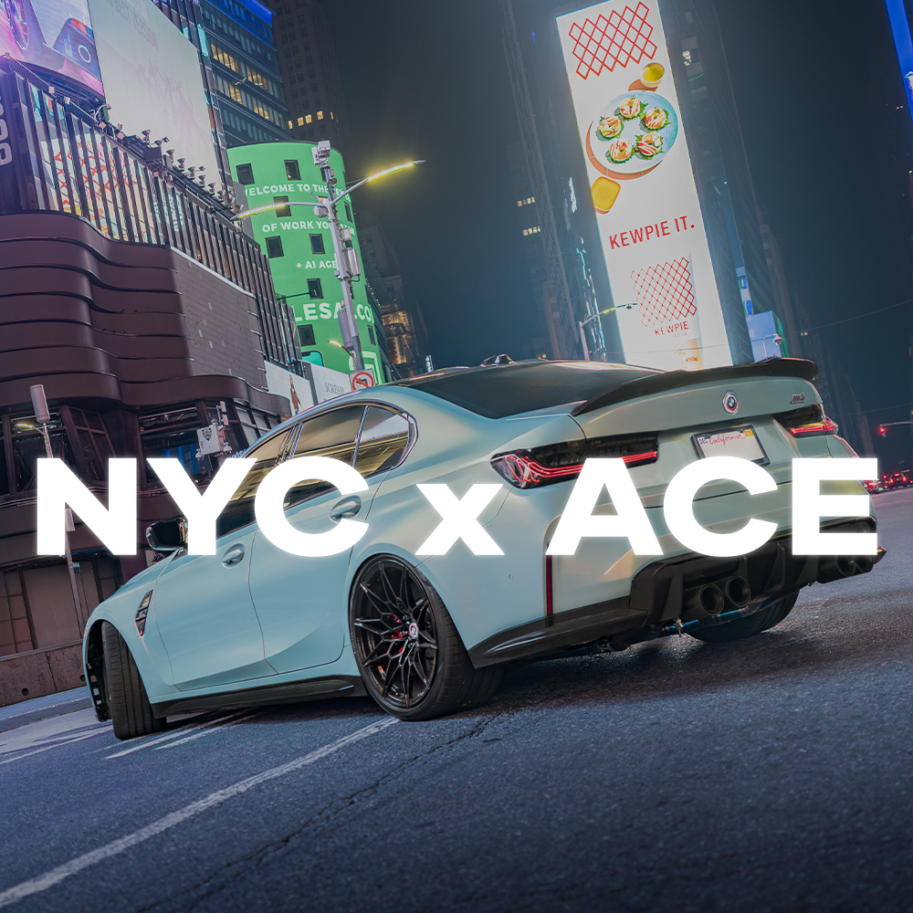 NYC x ACE automotive event content