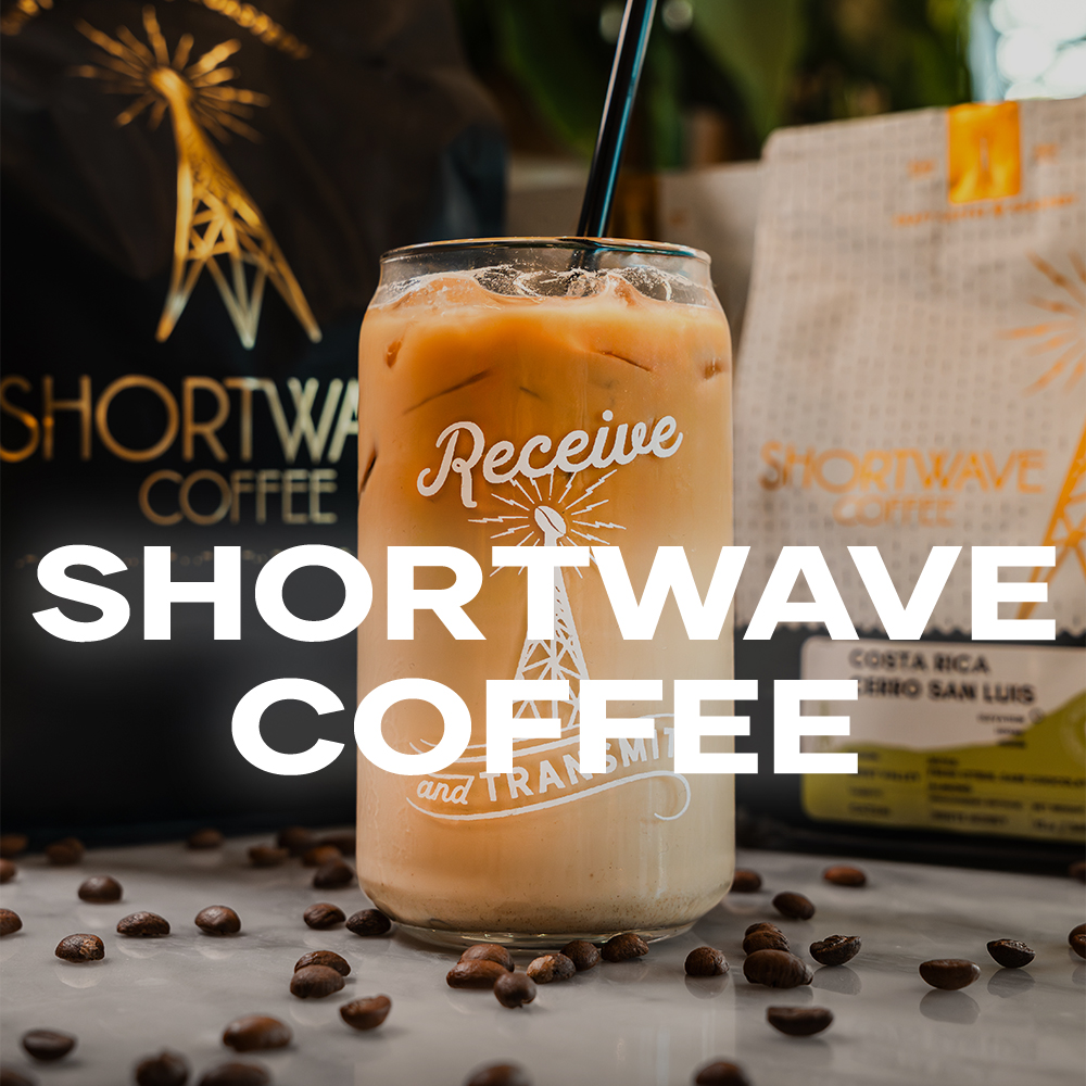 Shortwave Cafe brand content